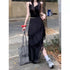 Ladies Vintage Asymmetrical Lacey Border Skirts